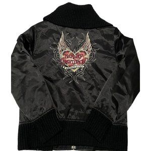 Harley Davidson‎ Black Jacket Size Small Full Zip | T1